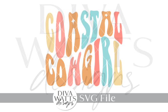 Coastal Cowgirl Word Art SVG Review