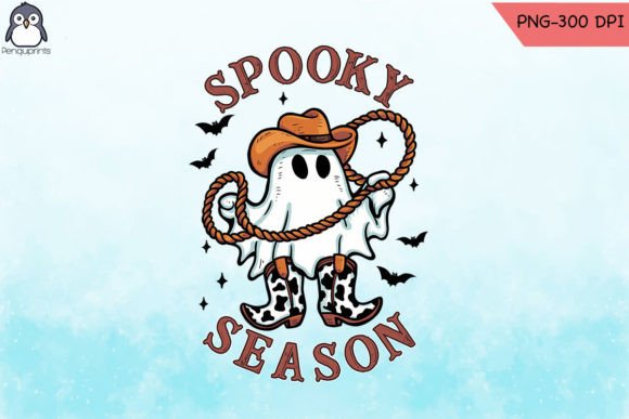 Cowboy Spooky Season Cute Halloween PNG Review