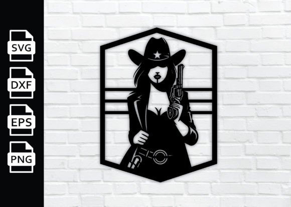 Cowgirl Wall Art Decor Dxf Review