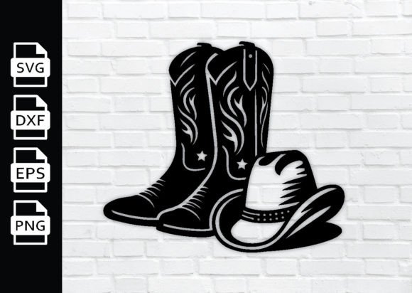 Custom Cowboy Cowgirl Boots Metal Sign Embroidery Review