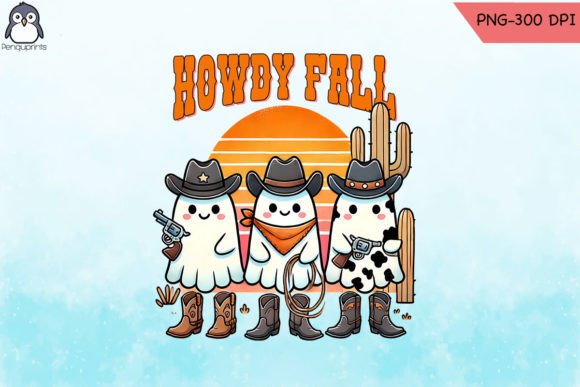 Howdy Fall Western Halloween PNG Review