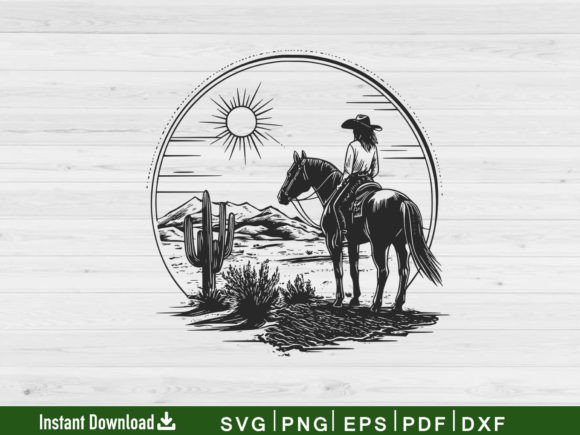Review: Cowgirl SVG, Horse Svg,Silhouette