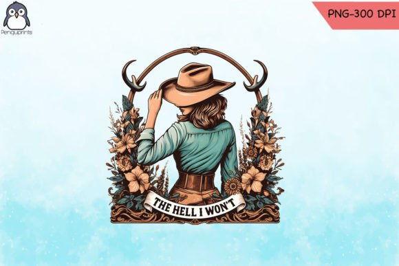 The Hell I Won t Cowgirl Western Embroidery Review