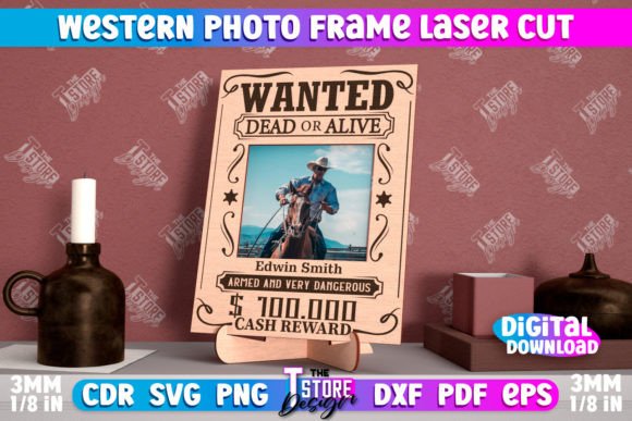 Western Photo Frame Wild West CNC Review