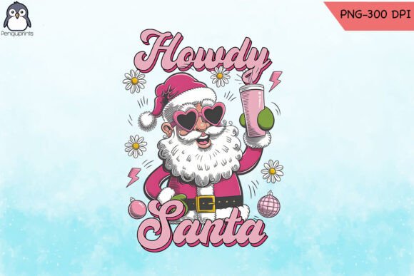 Western Pink Howdy Christmas PNG Review