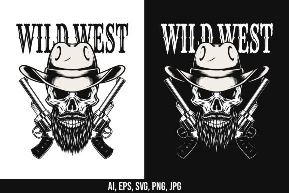 Wild West Cowboy Skull Embroidery Review